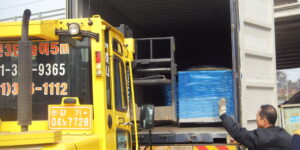 Shipment of air conditioners for agricultural ventilation equipment